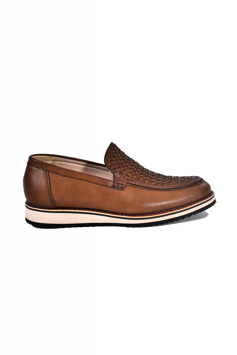 LAURA BIAGIOTTI ΠΑΠΟΥΤΣΙΑ LOAFER ΚΑΦΕ