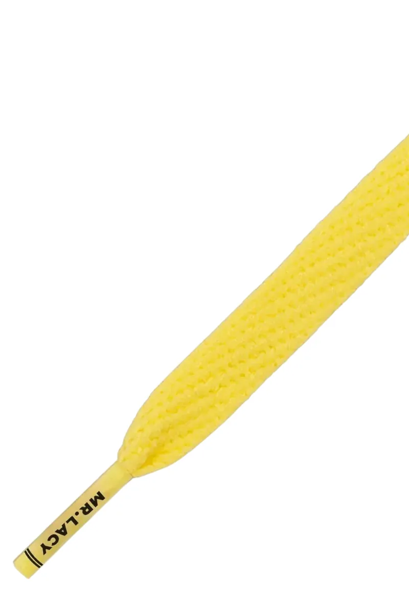 Κορδόνια Mr. Lacy Flatties 130cm Yellow 315645-Yellow