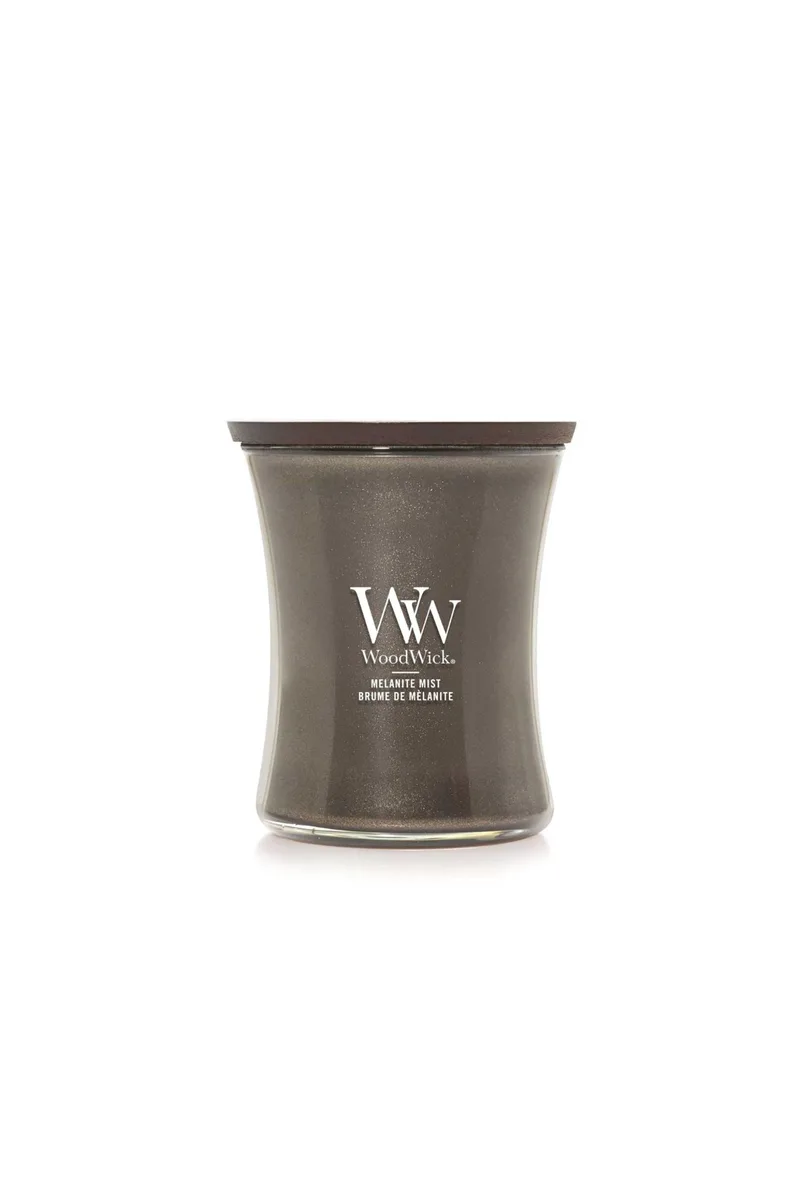 WoodWick αρωματικό κερί σε γυάλινο δοχείο "Precious Metal Melanite Mist" - 2659612E