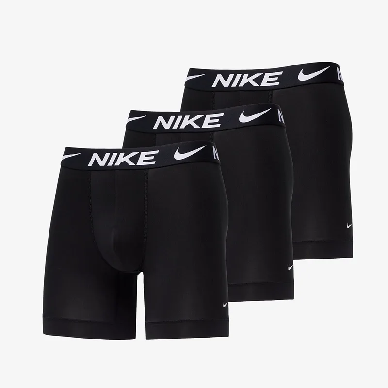 Μπόξερς Nike Dri-FIT Boxer Brief 3-Pack Black XXL