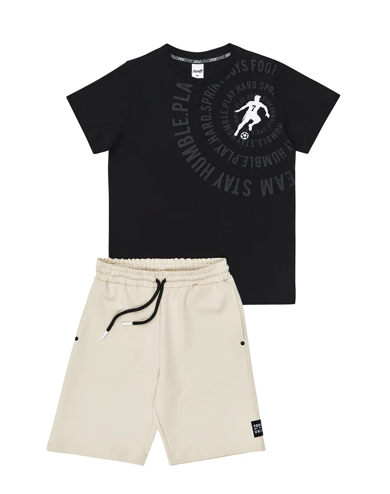 SPRINT SET JUNIOR BOY 261-3003-200 Black