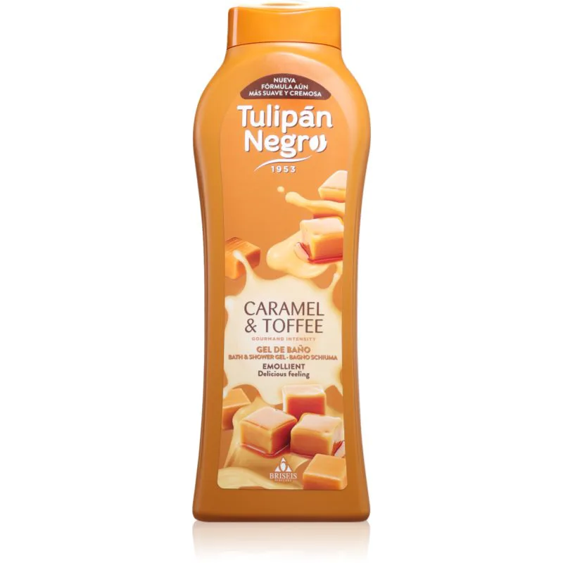 Tulipán Negro Caramel Toffee τζελ για ντους 650 ml