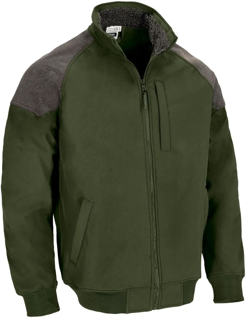 Μπουφάν Softshell ROUGH Valento Military Green