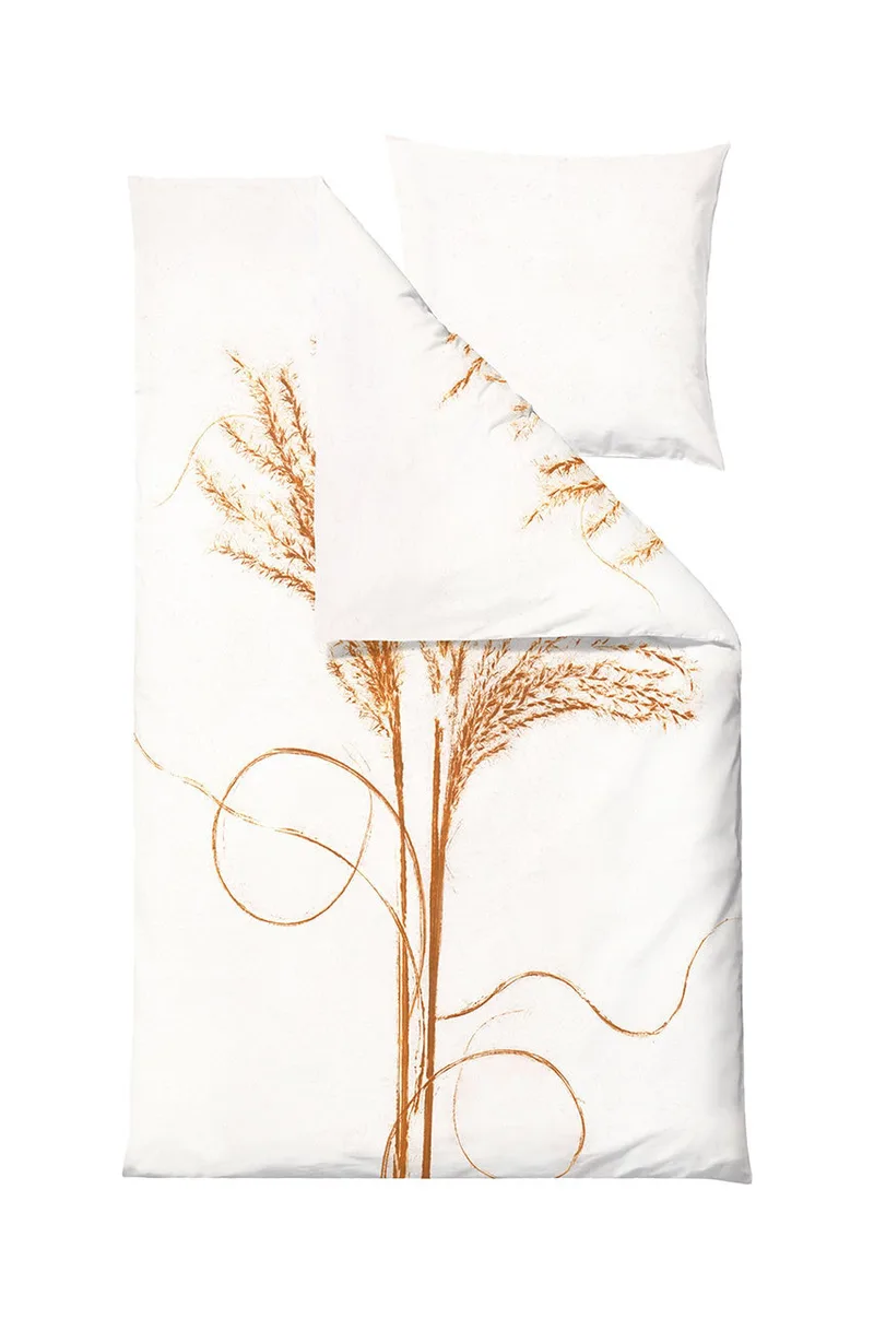 Σετ βαμβακερά κλινοσκεπάσματα Södahl Silvergrass 60x63/140x220 cm