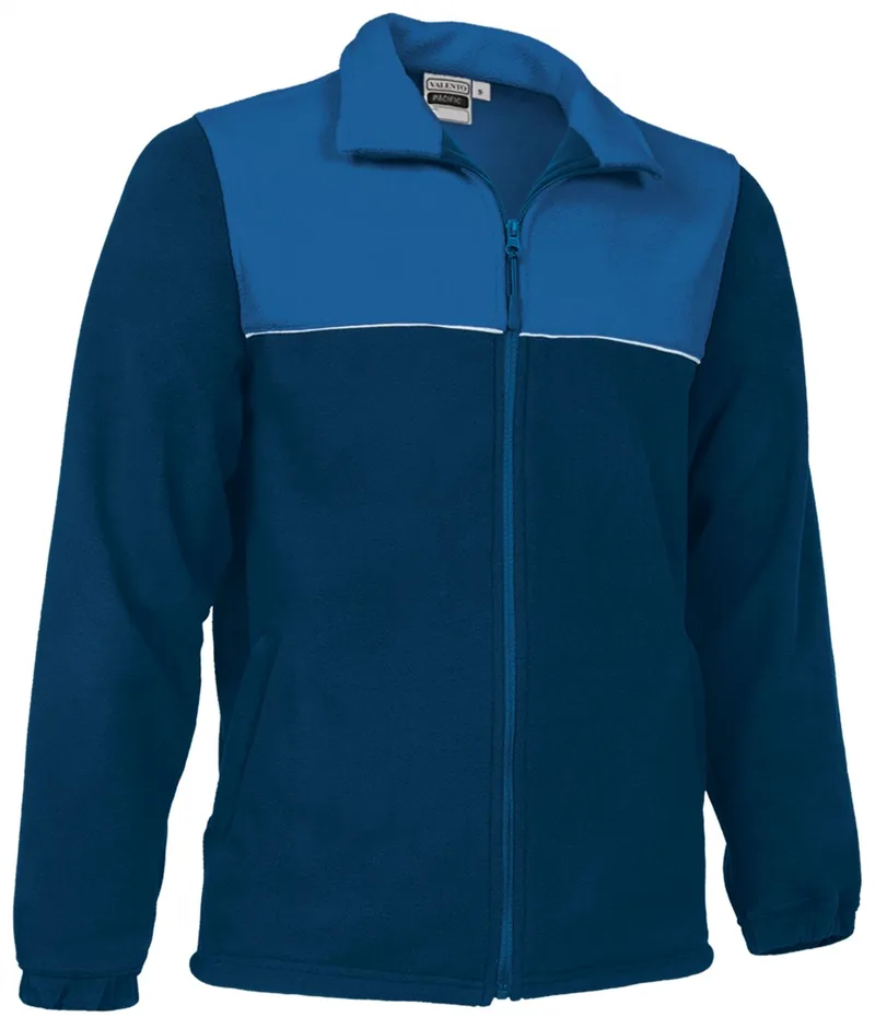 Fleece Jacket PACIFIC Valento FPVAPACMY Orion Navy Blue-Royal Blue-White