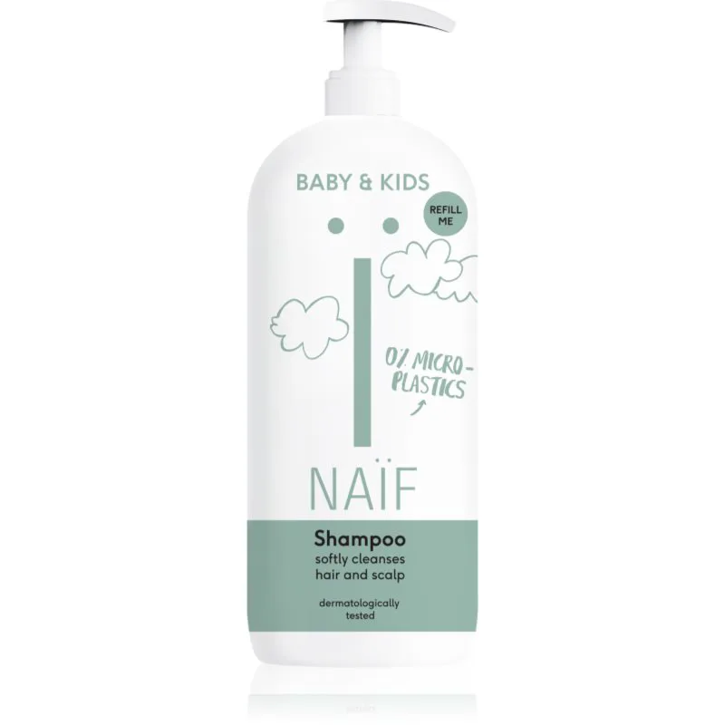 Naif Baby & Kids Shampoo απαλό καθαριστικό σαμπουάν για παιδιά 500 ml
