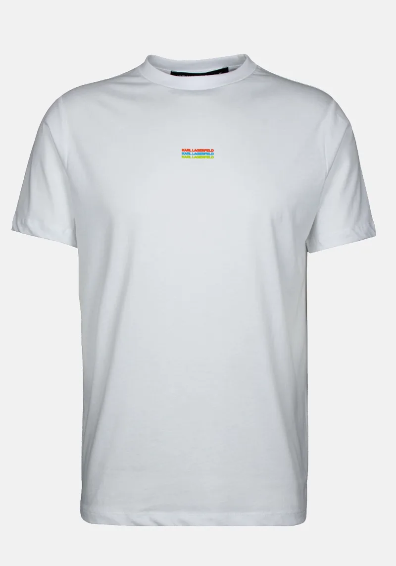 Karl Lagerfeld T Shirt της σειράς Crewneck - 755031 552224 10 White