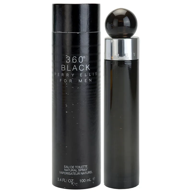 Perry Ellis 360° Black Eau de Toilette για άντρες 100 ml