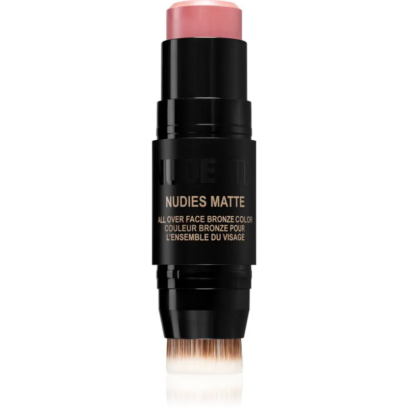 Nudestix Nudies Matte πολυλειτουργικο μεικ απ για τα ματια, τα χειλη και το προσωπο απόχρωση Sunkissed Ροζ 7 γρ