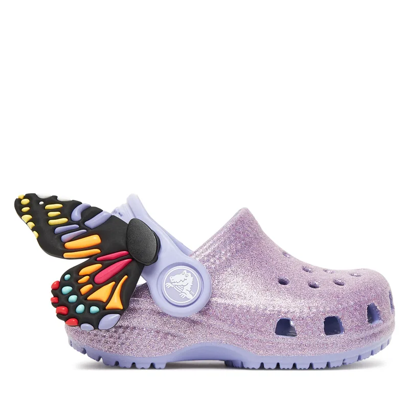 Παντόφλες Crocs Toddler Classic IAM Butterfly Clog 210018 Μωβ