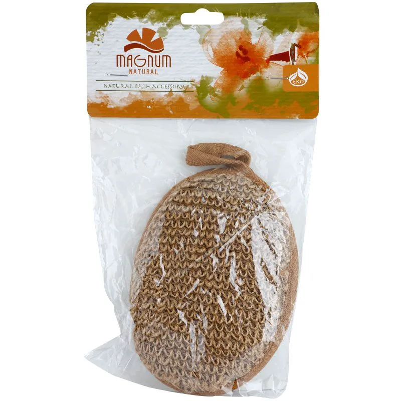Magnum Natural σφουγγαράκι μπάνιου για μασάζ 1 τμχ