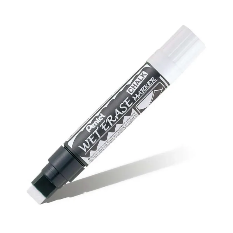 Pentel Μαρκαδόρος Υγρής Κιμωλίας Wet Eraser Jumbo White