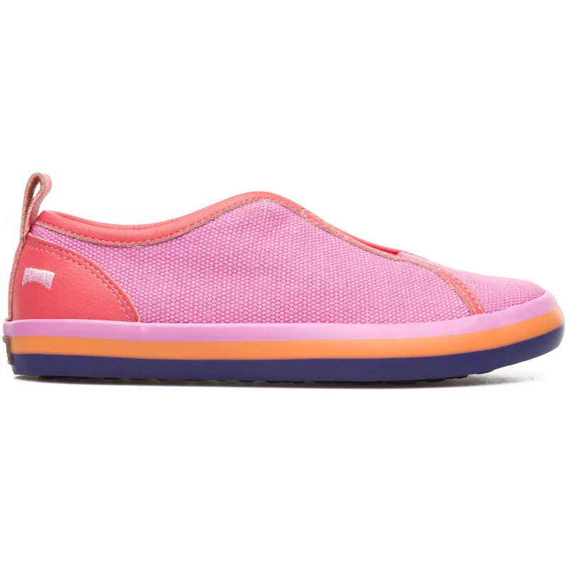 CAMPER Pursuit - Sneakers Για - Ροζ, Μέγεθος 30, Cotton fabric/Smooth leather