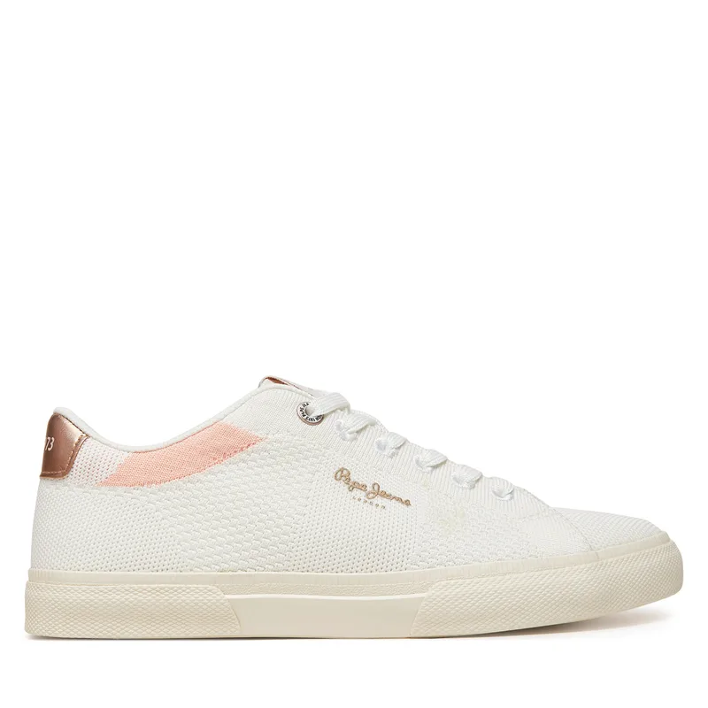 Αθλητικά Pepe Jeans Kenton Knit PLS31601 Λευκό
