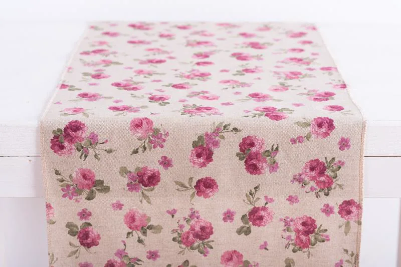 Beauty Home ΡΑΝΝΕΡ ΦΛΟΡΑΛ ΡΟΖΑ 32 cm x 1,5 m