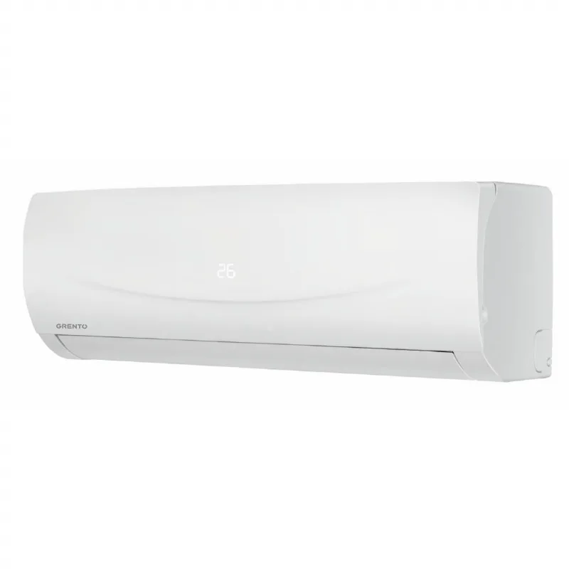 Κλιματιστικό inverter Grento GRA12CH3, 12000 BTU, A++/A+, LED οθόνη, Αυτοκαθαριζόμενο, Wi-Fi, I Feel, Λευκό