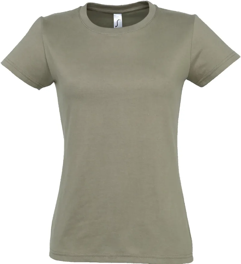 Γυναικείο T-shirt Imperial Women SOLS 11502 Khaki