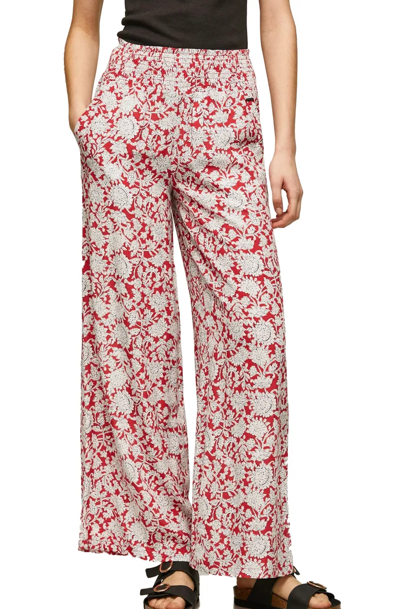 Παντελόνι Υφασμάτινο Pepe Jeans Birdy PL211619-0AA-MULTI Γυναικείο