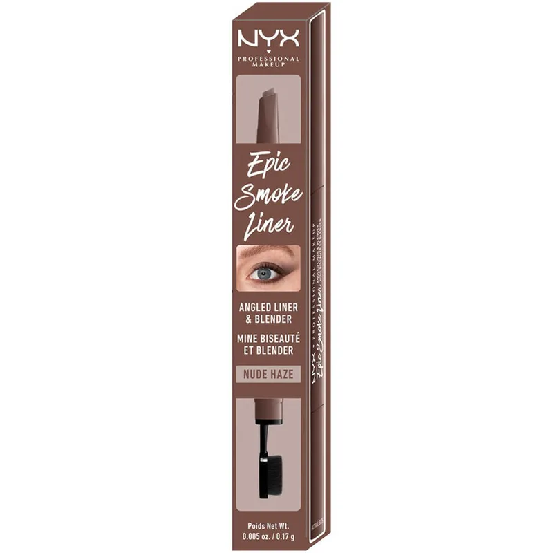 Nyx Professional Makeup Epic Smoke Liner Μολύβι Eye Liner με Βουρτσάκι για Smoke Εφέ 0.17gr - 02 Nude Haze