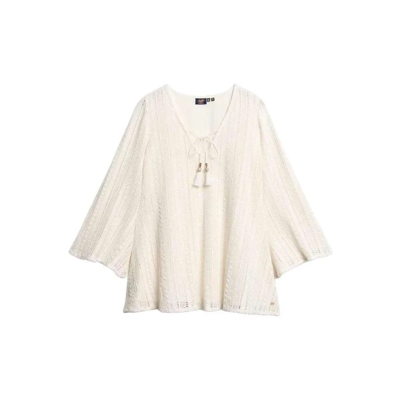 Κοντά Φορέματα Superdry Robe courte en dentelle Ibiza