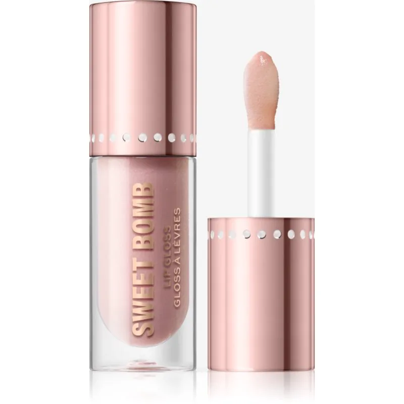 Revolution Y2k Sweet Bomb αστραφτερό λιπ γκλος απόχρωση Candyfloss Ροζ Glitter 4.5 ml