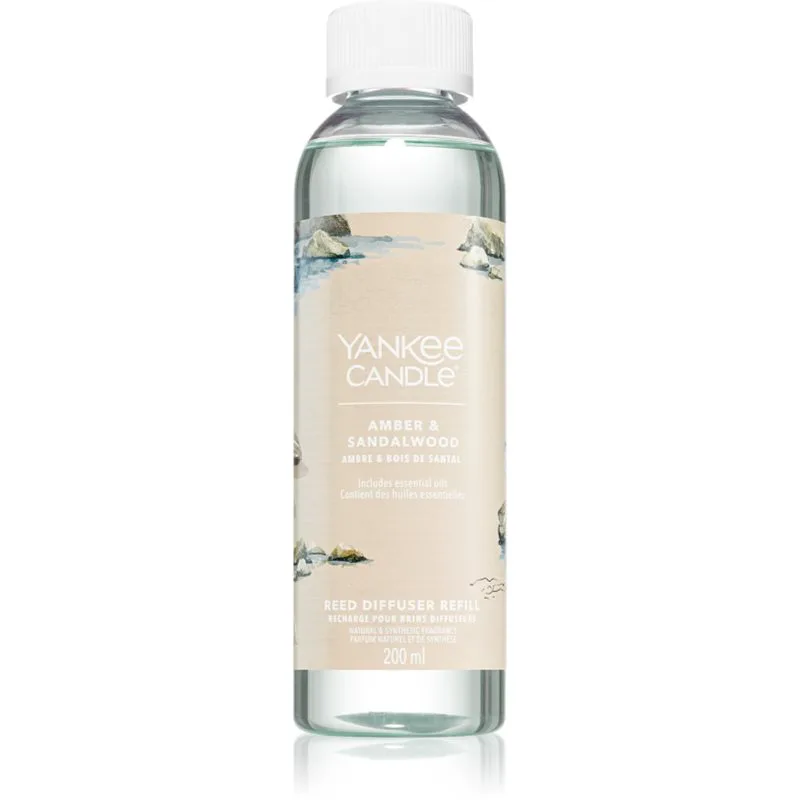 Yankee Candle Amber & Sandalwood ανταλλακτικό για διαχυτές αρώματος 200 ml