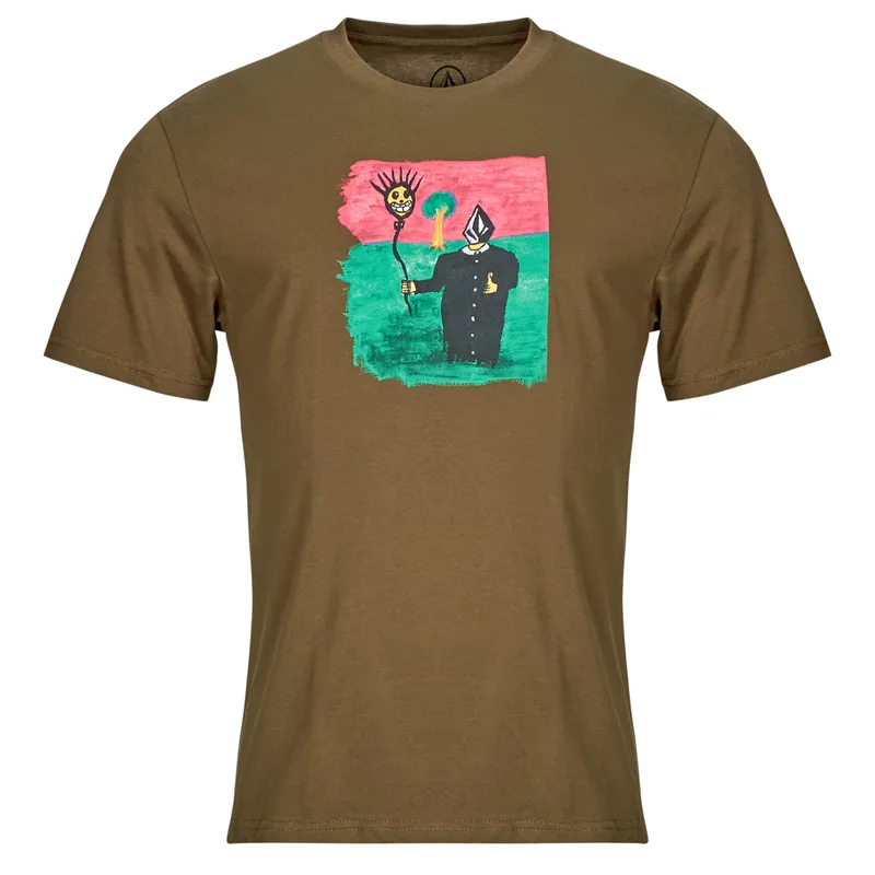 T-shirt με κοντά μανίκια Volcom ISSAM BSC SST