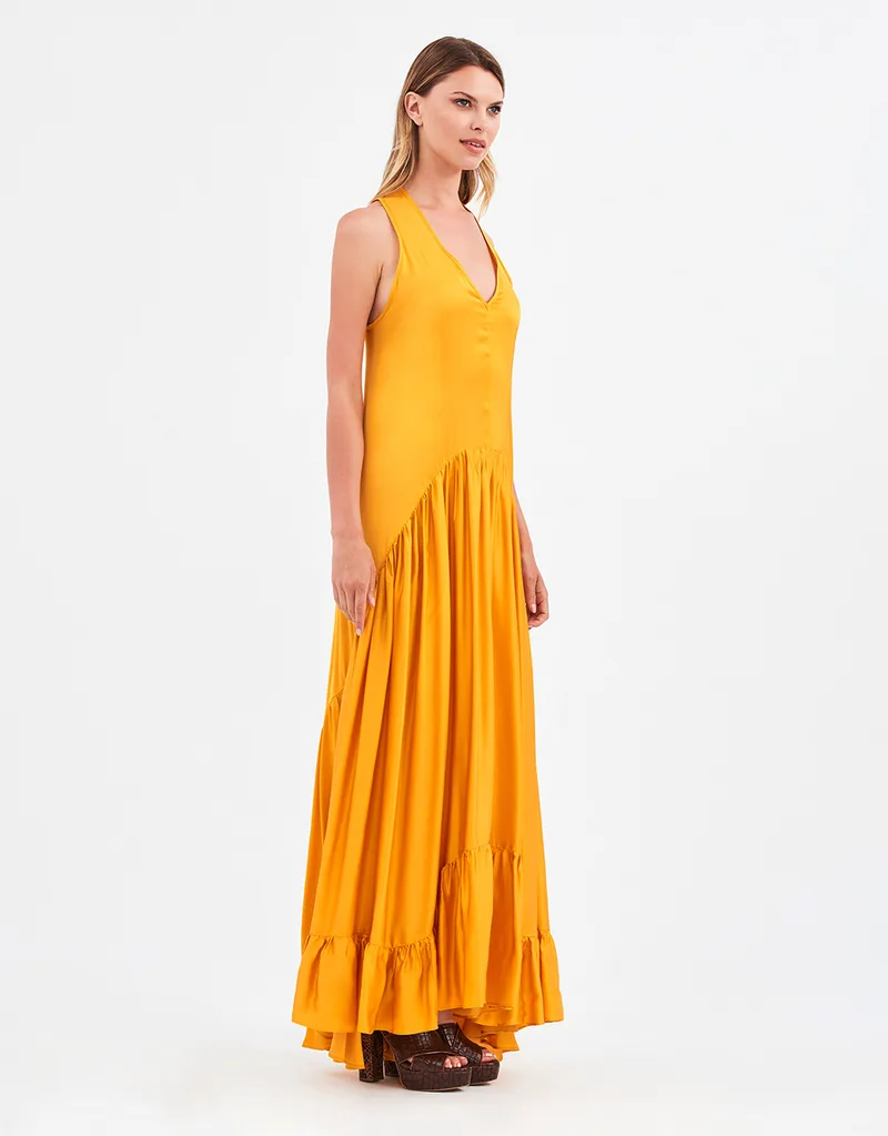 Stelios Koudounaris - Φόρεμα Γυναικείο DRS.1621-YELLOW