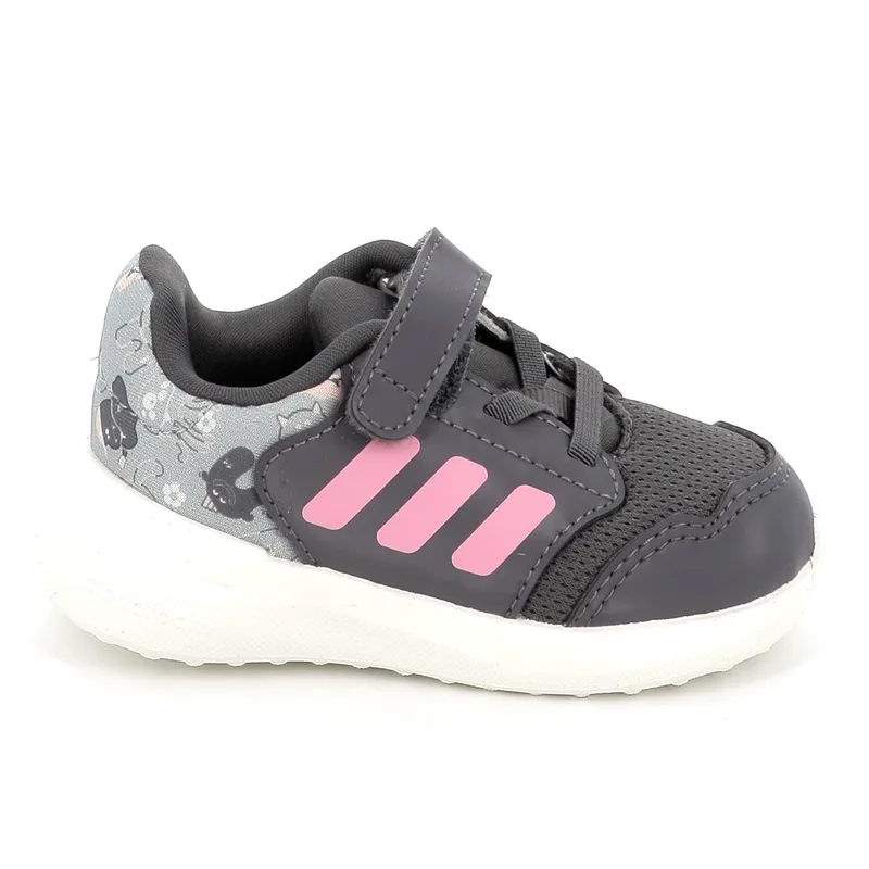 Παιδικό Αθλητικό Παπούτσι για Κορίτσι Adidas Tensaur Run 3.0 El I Χρώματος Γκρι KI0731