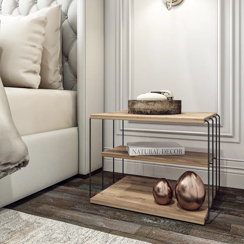 Βοηθητικό Τραπέζι Lifon - Atlantic Pine 854Kln2813 (50x33x40)