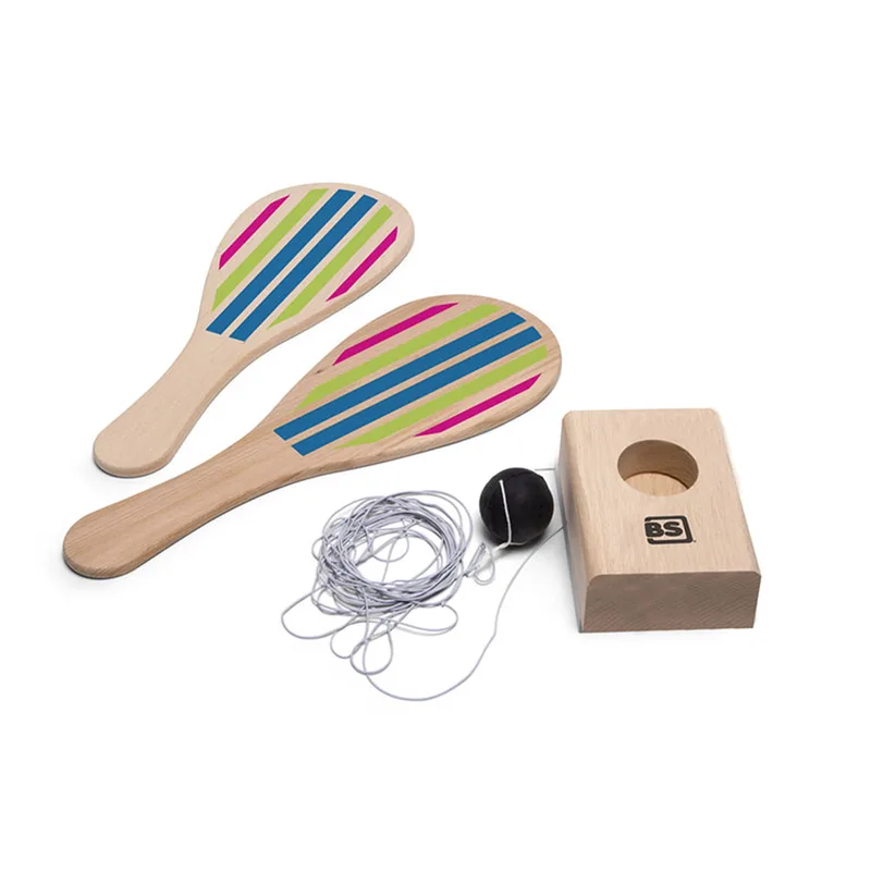 Ξύλινο Παιχνίδι Δραστηριότητας Bs Toys Elastic Tennis