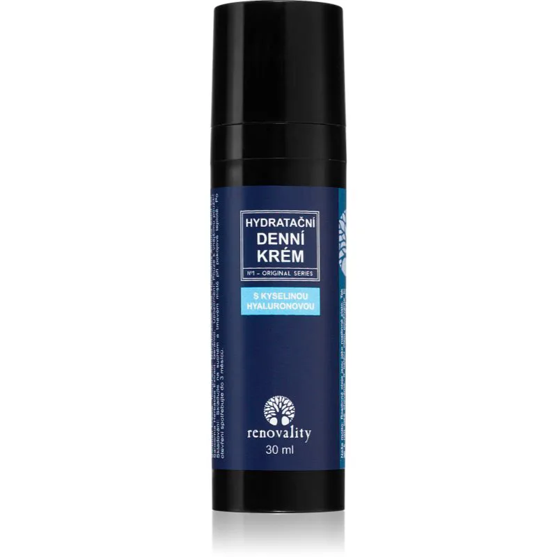 Renovality Hydrating day cream with hyaluronic acid κρέμα ημέρας για όλους τους τύπους επιδερμίδας 30 ml