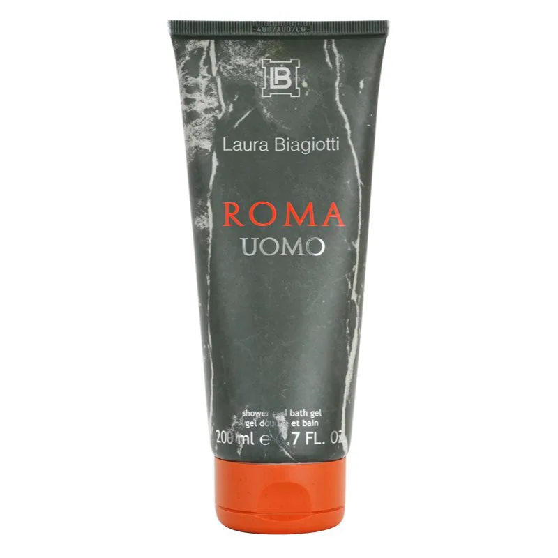 Laura Biagiotti Roma Uomo for men τζελ για ντους για άντρες 200 ml