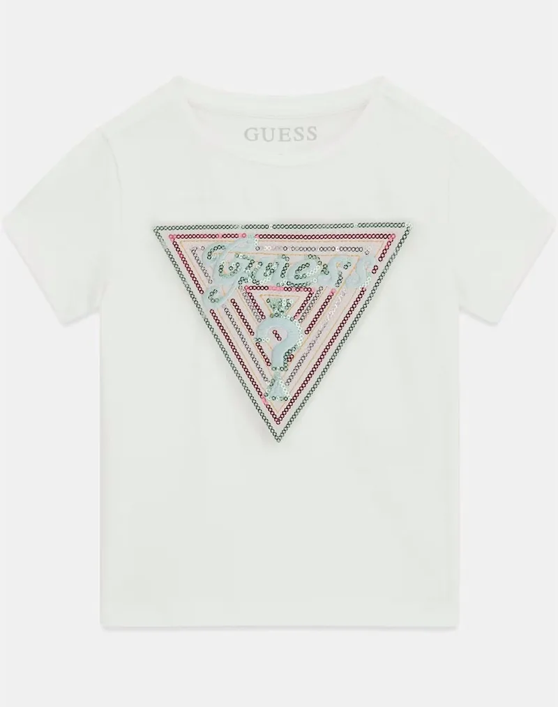 GUESS SS T-SHIRT ΜΠΛΟΥΖΑ ΠΑΙΔΙΚΟ GIRL K6GI08K6YW4-G011 White