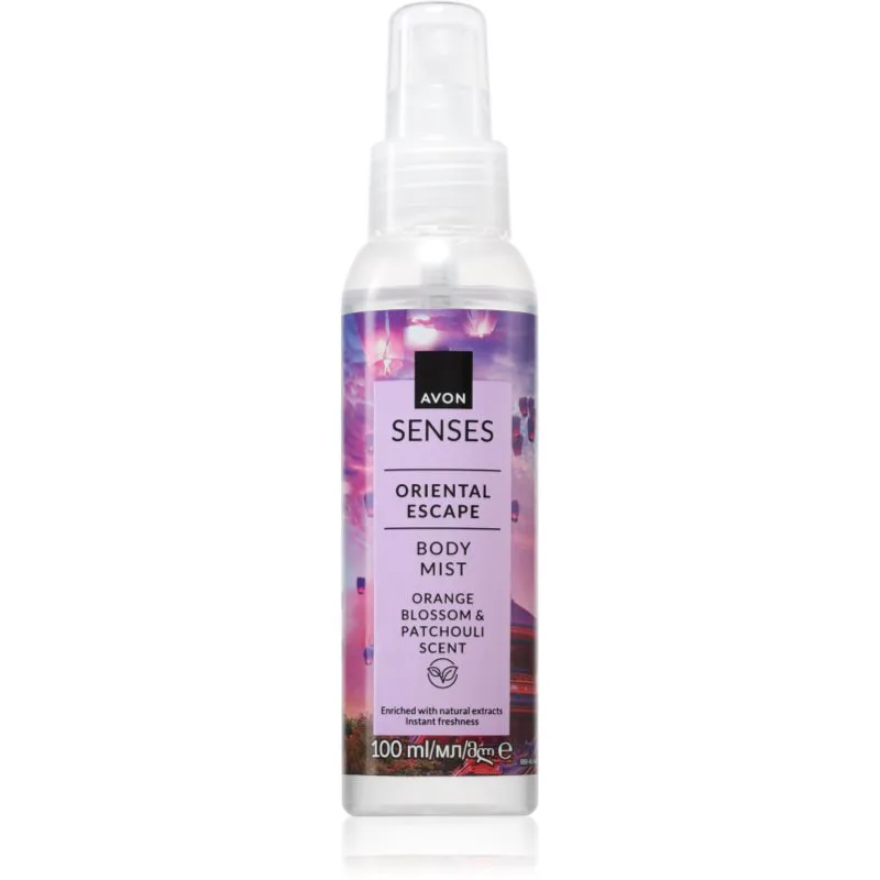 Avon Senses Oriental Escape αρωματικό σπρεϊ σώματος για γυναίκες 100 ml