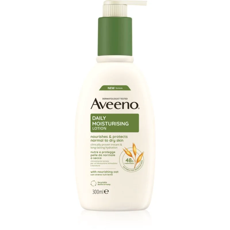 Aveeno Daily Moisturising Lotion ενυδατική και θρεπτική κρέμα 300 ml