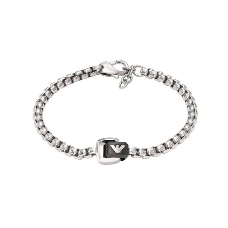 Emporio Armani Ανδρικό Βραχιόλι Απο Ατσάλι EGS2938040
