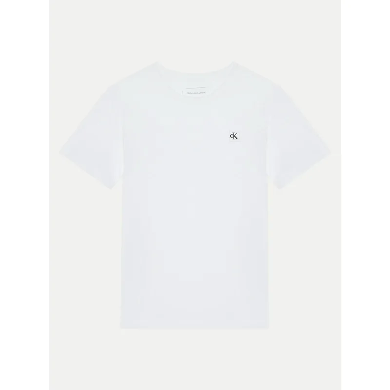 Calvin Klein Jeans T-Shirt IU0IU00543 Λευκό Regular Fit