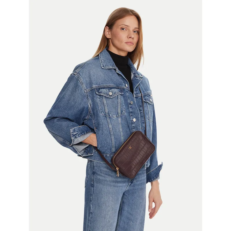 Τσάντα Calvin Klein LV04F3285G Μπορντό