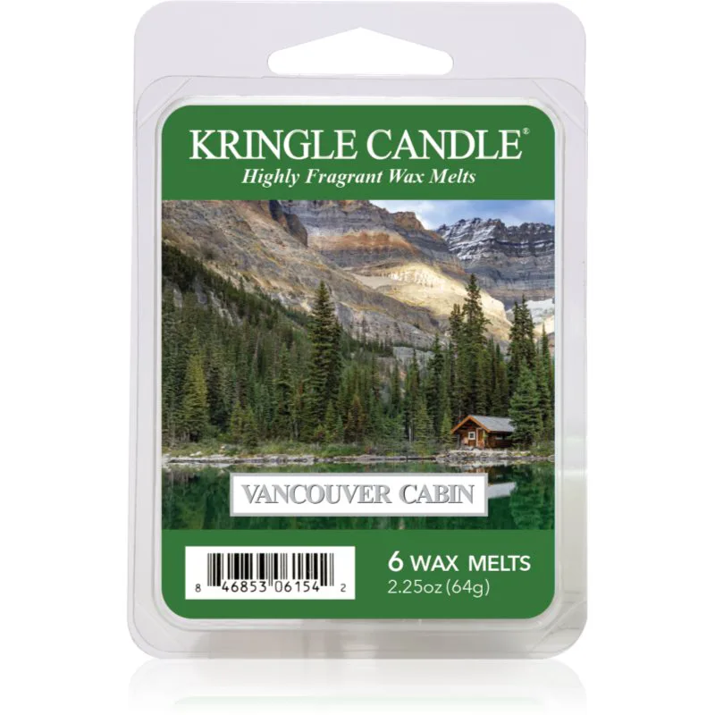 Kringle Candle Vancouver Cabin 6 Wax Melts αρωματικό κερί 64 γρ