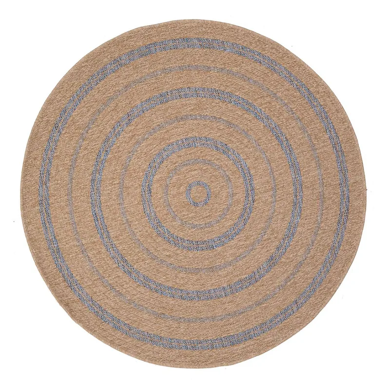 Στρογγυλό Χαλί Καλοκαιρινό (Φ240) Royal Carpet Avanos 8863 Denim