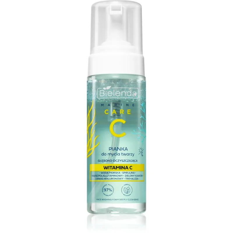 Bielenda C Marine Care αφρός για βαθύ καθαρισμό 150 ml