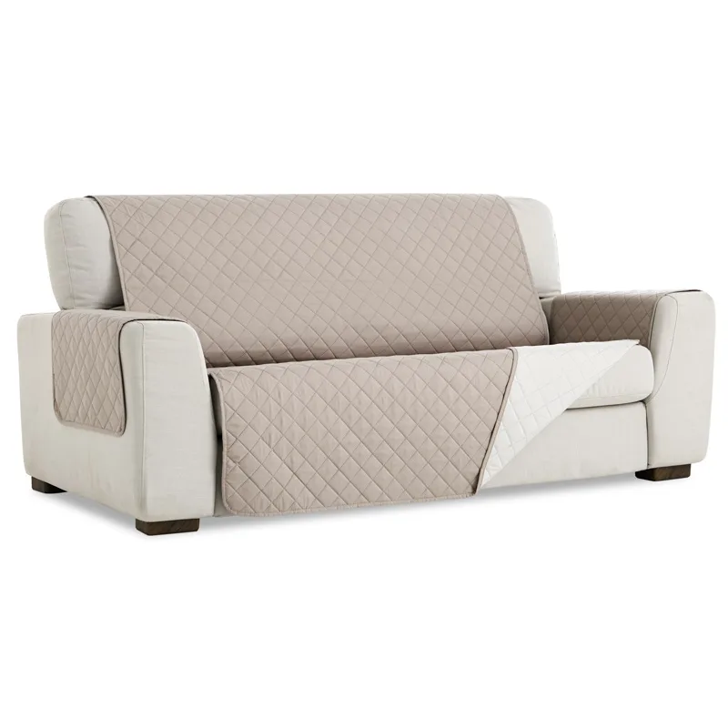 Σταθερά Καλύμματα Καναπέ Universal Quilt - C/18 Λινό - Πολυθρόνα -10+ Χρώματα Διαθέσιμα-Καλύμματα Σαλονιού