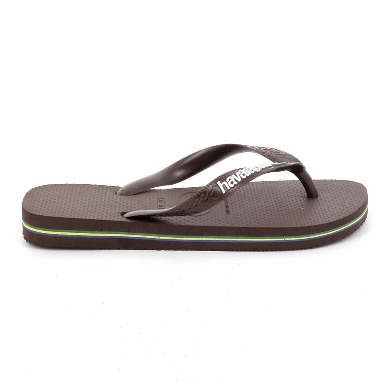 Σαγιονάρα Havaianas Brazil Χρώματος Καφέ 4110850-2673