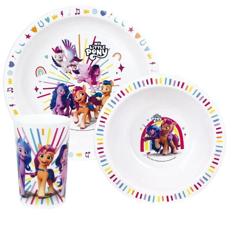 Παιδικό Σερβίτσιο Φαγητού Ango My Little Pony 006134