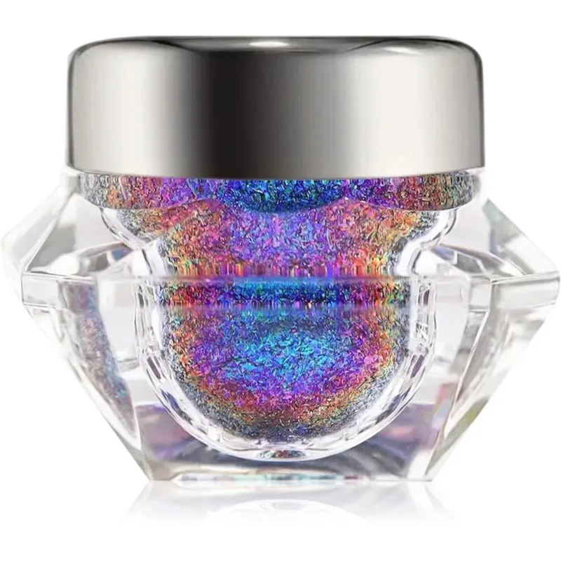Danessa Myricks Beauty Infinite Chrome Flakes αστραφτερές σκιές ματιών απόχρωση Bi-Pride 3.8 γρ