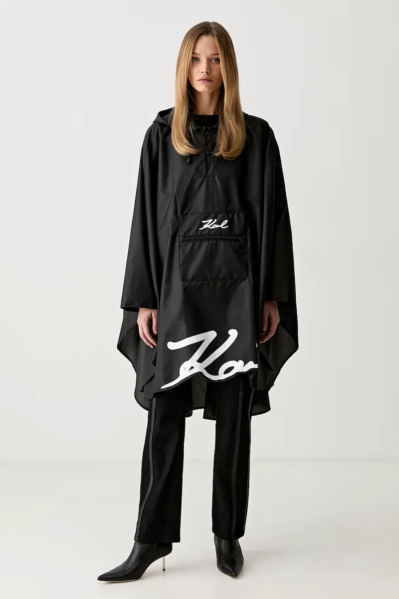 Karl Lagerfeld κάπα γυναικεία K/SIGNATURE