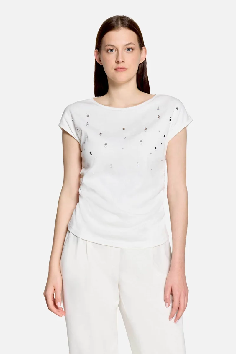 So Cosy γυναικεία μπλούζα με στρας - 2468/8139 Λευκό