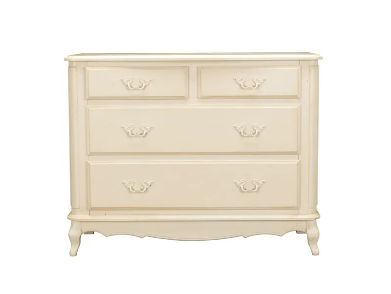 Συρταριέρα Provencale με 4 συρτάρια Ivory