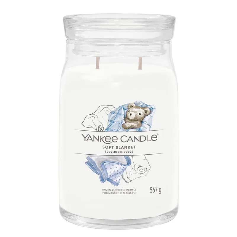 Yankee Candle Signature Large Jar 2 Wicks Soft Blanket Universal